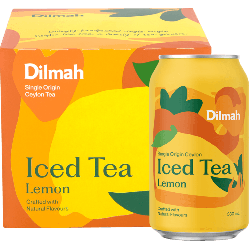 Dilmah Lemon Iced Tea Cans 4 × 330 mL
