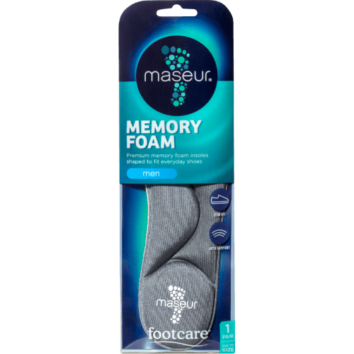 Maseur Men Memory Foam Insoles