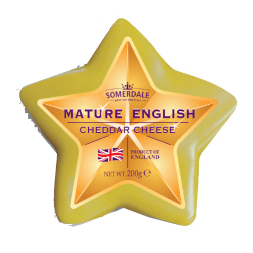 Somerdale Mature English Cheddar Cheese 200 g