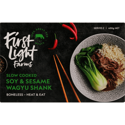 First Light Slow Cooked Soy & Sesame Wagyu Shank