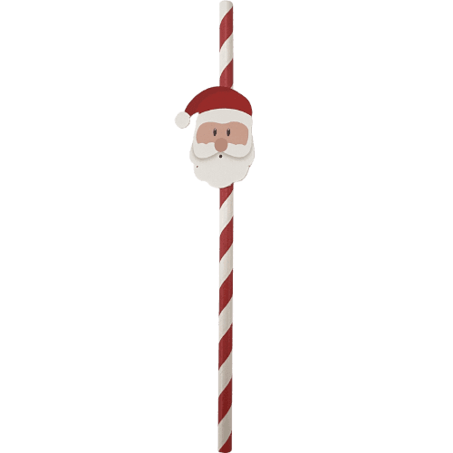 Korbond Oh What Fun Seasonal Festive Paper Straws With Motif