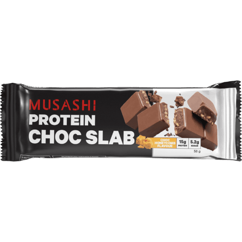 Musashi Honeycomb Protein Choc Slab