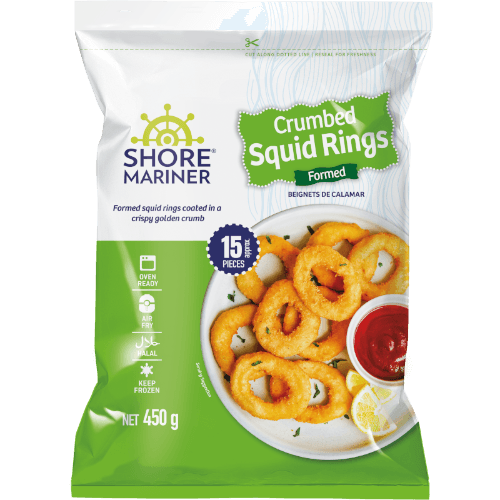 Shore Mariner Crumbed Formed Squid Rings