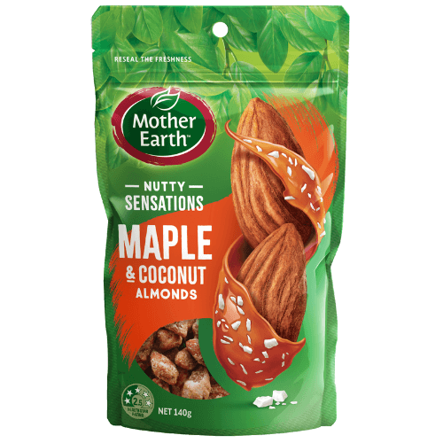 Mother Earth Nutty Sensations Maple & Coconut Almonds
