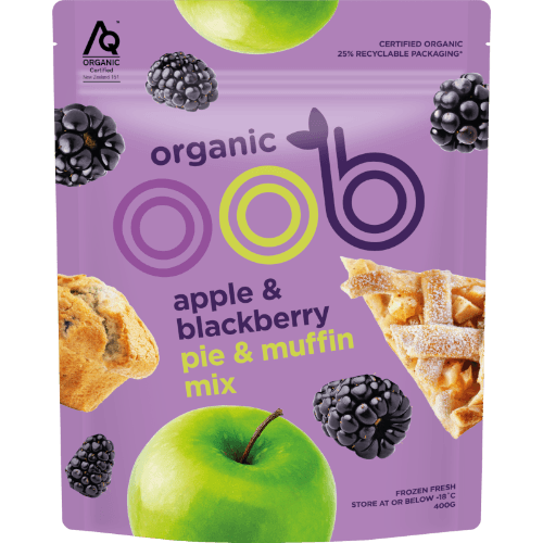 Oob Organic Apple & Blackberry Pie & Muffin Mix