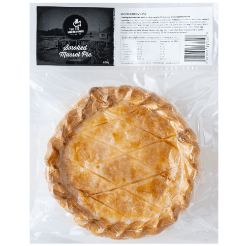 The Smokehouse Smoked Mussel Pie Double Serve 600 g