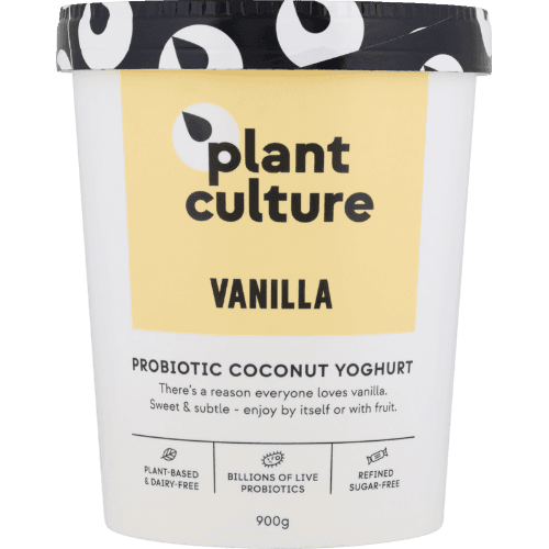 Plant Culture Yoghurt Tub Vanilla 900 g