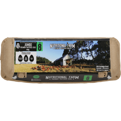 Nutritional Farm Jumbo Size 8 Eggs