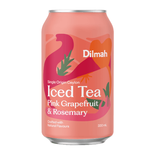 Dilmah Pink Grapefruit & Rosemary Iced Tea