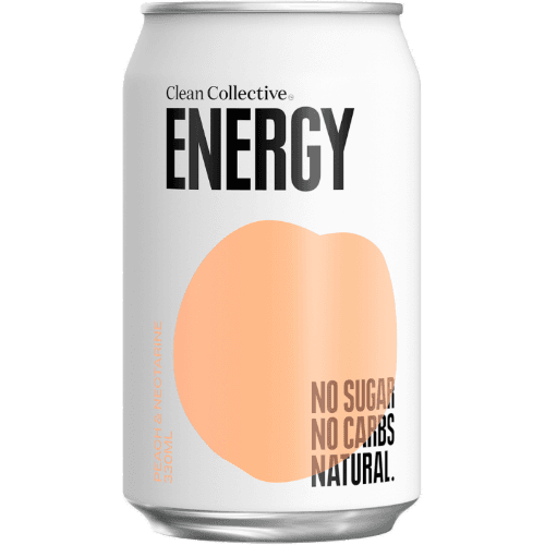 Clean Collective Peach Energy Drink