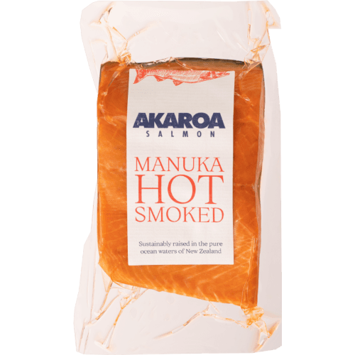 Akaroa Hot Smoked Manuka Salmon 180 g