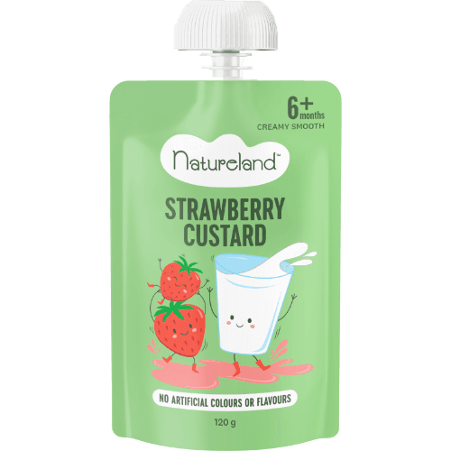 Natureland Strawberry Custard 6+ Months