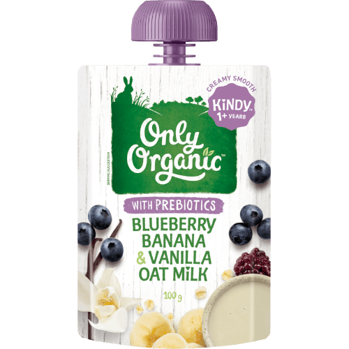 Only Organic Kindy Blueberry Banana & Vanilla Oat Milk 1+ Years