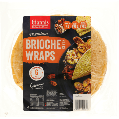 Giannis Premium Brioche Wraps
