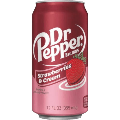 Dr Pepper Strawberry & Cream Soft Drink