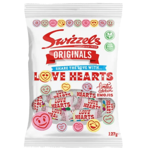 Swizzels Originals Lovehearts Lollies