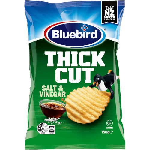 Bluebird Thick Cut Epic Salt & Vinegar Potato Chips