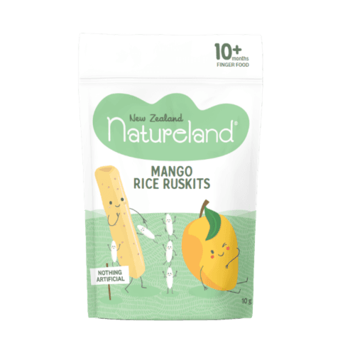 Natureland Mango Rice Ruskits 10+ Months Finger Food