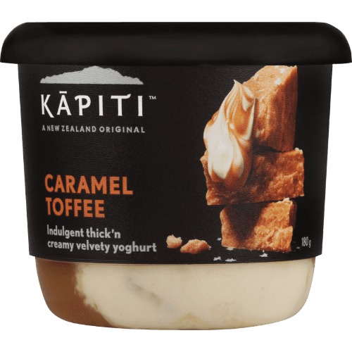 Kapiti Caramel Toffee Yoghurt