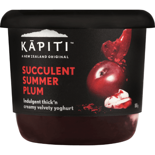 Kapiti Succulent Summer Plum Yoghurt