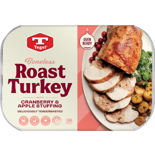 Tegel Boneless Roast Turkey Cranberry Stuffing 1.8 kg