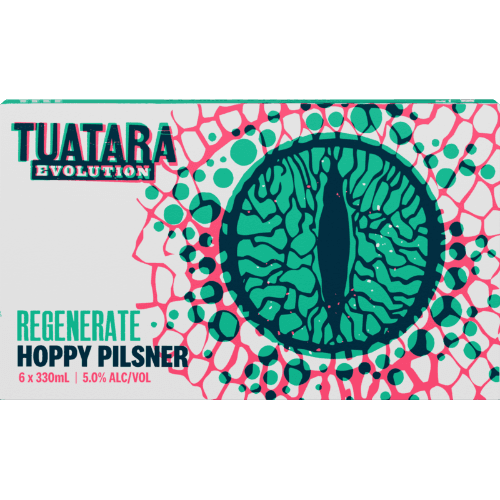 Tuatara Regenerate Pilsner Cans 6 × 330 mL