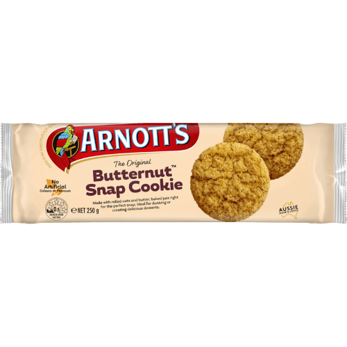 Arnott's Butternut Snap Cookie Biscuits