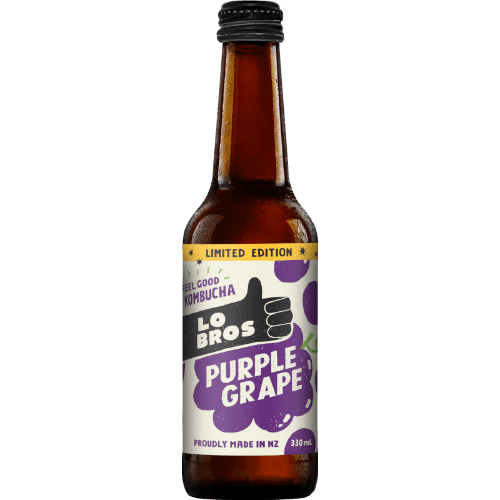 Lo Bros Purple Grape Kombucha