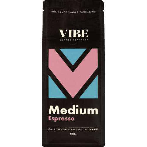 Vibe Medium Espresso Coffee 200 g