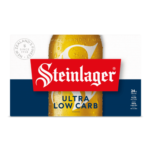 Steinlager Ultra Low Carb Lager Beer Bottles