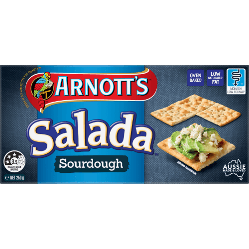 Arnott's Salada Sourdough Crackers
