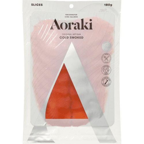 Aoraki Smokehouse Original Artisan Cold Smoked Salmon Slices