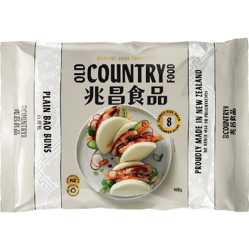 Old Country Food Plain Bao Buns