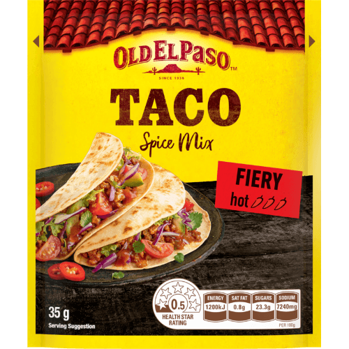 Old El Paso Fiery Hot Taco Spice Mix