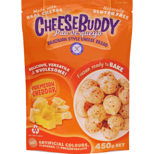 Cheesebuddy Parmesan & Cheddar Brazilian Cheese Bread