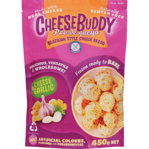 Cheesebuddy Cheese & Garlic Brazilian Style Cheese Bread