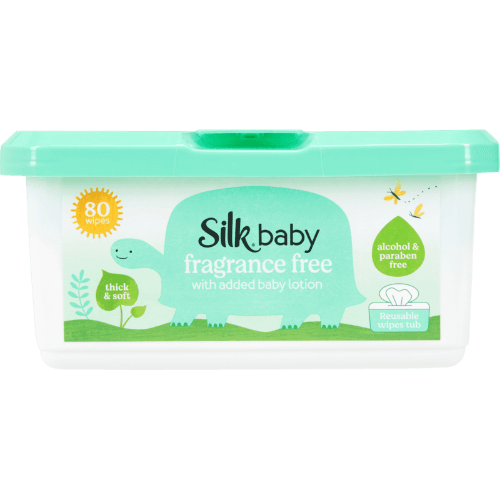 Silk Fragrance Free Baby Wipes
