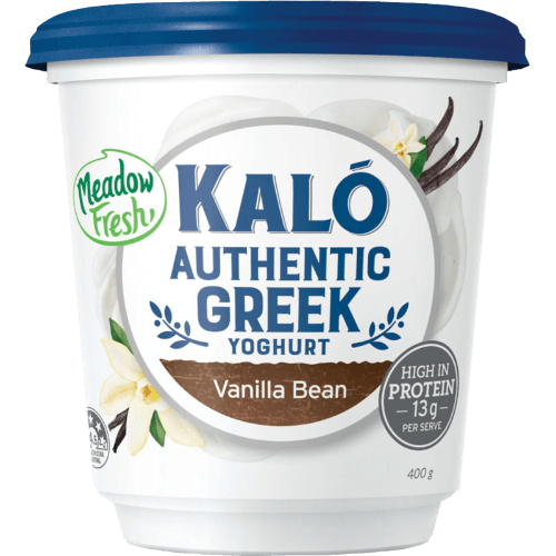 Meadow Fresh Kalo Vanilla Bean Authentic Greek Yoghurt