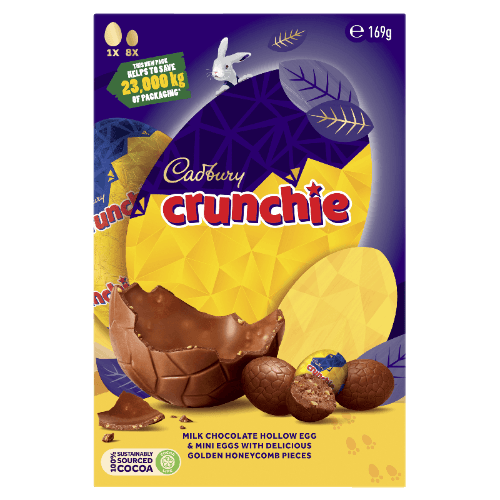 Cadbury Crunchie Chocolate Easter Gift Box