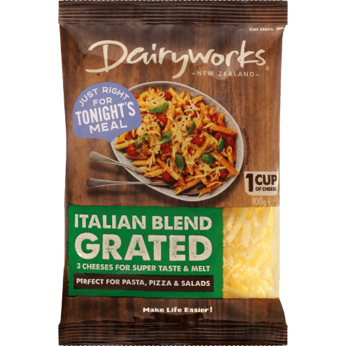 Dairyworks Italian Blend Grated Cheese