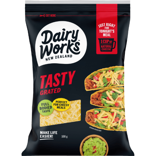Dairyworks Tasty Grated Cheese