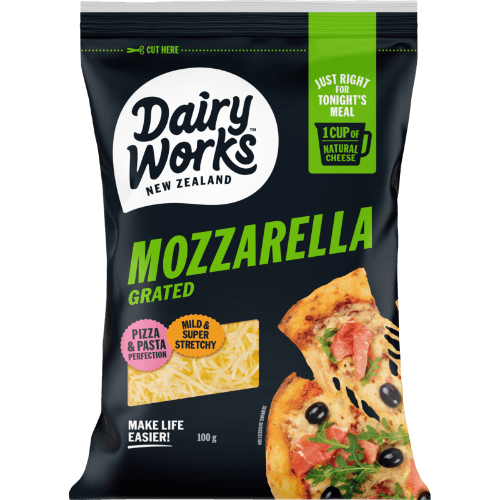 Dairyworks Mozzarella Grated Cheese