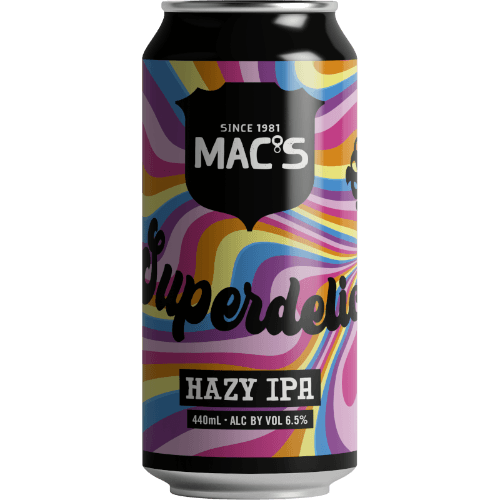 Mac's Superdelic Hazy IPA 440 mL