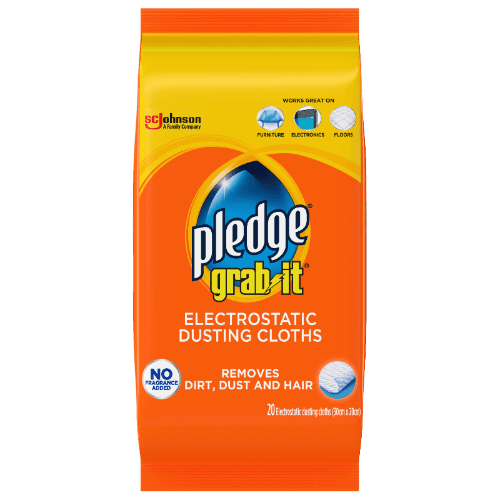 Pledge Grab It Electrostatic Dusting Cloths