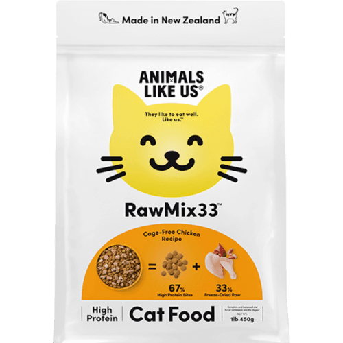 Animals Like Us RawMix 33 Cage-Free Chicken Recipe Cat Food