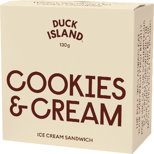Duck Island Cookies & Cream Ice Cream