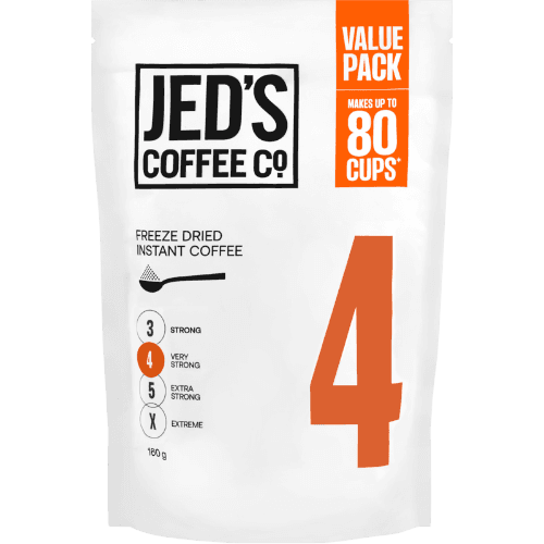 Jed's Coffee Co. 4 Very Strong Instant Coffee Refill