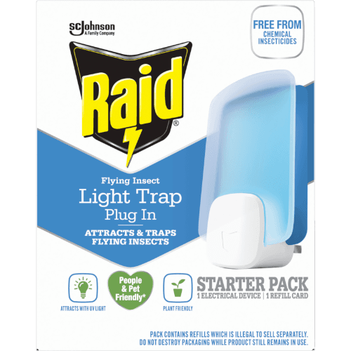 Raid Flying Insect Light Trap Plug In