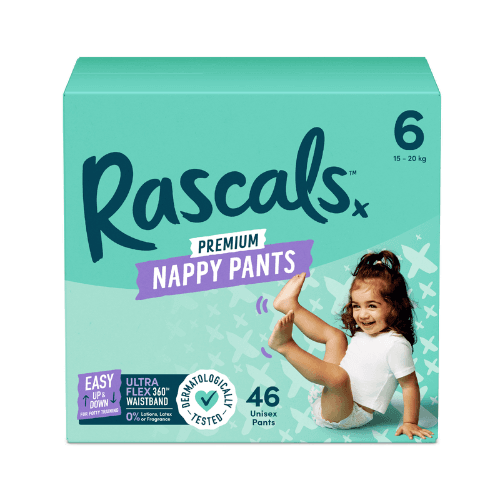 Rascal and Friends Premium Nappy Pants Unisex Size 6 15-20kg Junior