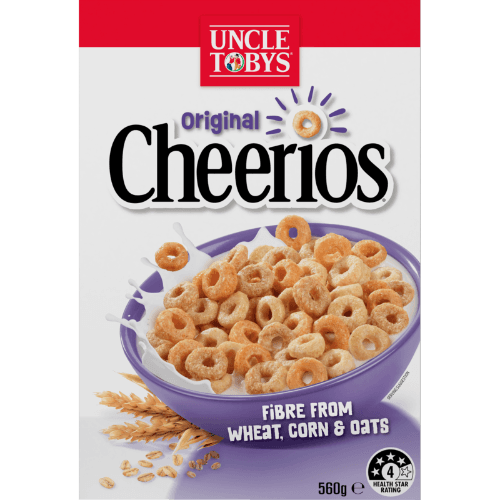 Uncle Tobys Cheerios Wholegrain Breakfast Cereal